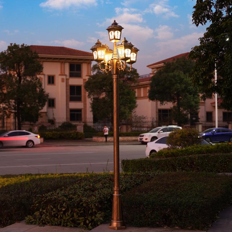 户外防水别墅花园草坪灯照明路灯广场景观LED一体化太阳能庭院灯