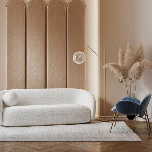 北欧极简网红创意沙发设计师民宿工作室休息室直排简约直排小户型