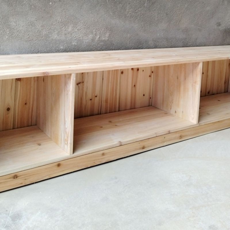 实木飘窗柜储物柜卧室床边夹缝收纳柜榻榻米阳台床尾储物柜子M097