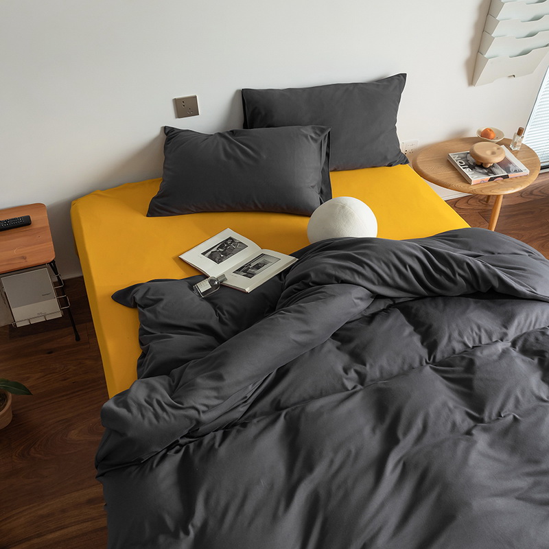 加厚天竺棉纯全棉针织棉床单裸睡日式简约纯冬季色床上用品