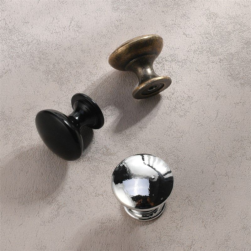 现简约单孔拉手锌合金真空镀银色圆形抽屉柜门家具五金,基础建材,小拉手,淘宝优惠券,粉丝福利购,淘宝优惠卷