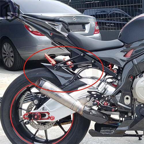 适用宝马BMW S1000rr外壳全套碳纤维后挡泥板后土除09-18 k02