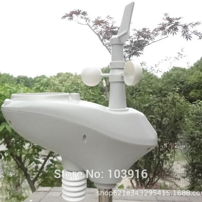 misol气象站RS485接口有线连接风速风向雨量光照温度湿度WH24C-1