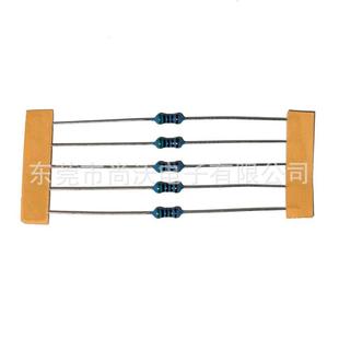 稳定性能高性能 线径0.80mm 供应铜粗脚电阻MF1 4W75ΩT521%