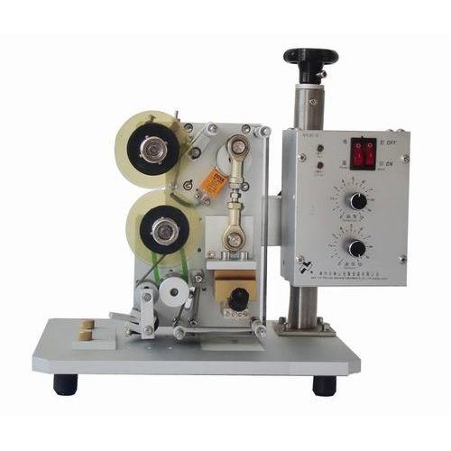 HP-241B电动色带打码机打印头可升降自动打码合格证标片打码器