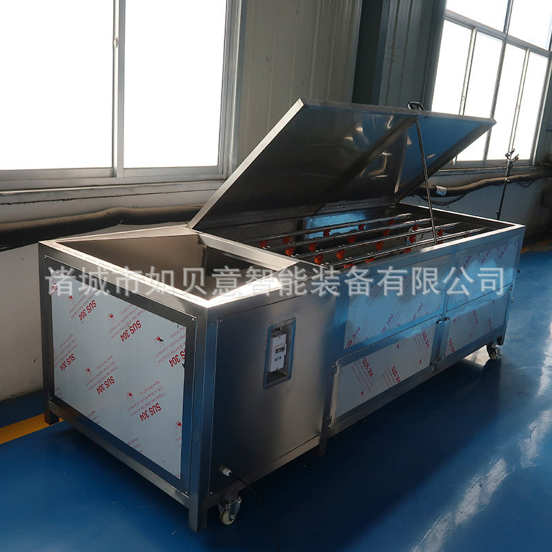 大型白萝卜去泥机 新款毛辊式清洗不伤表皮机 水萝卜清洗机