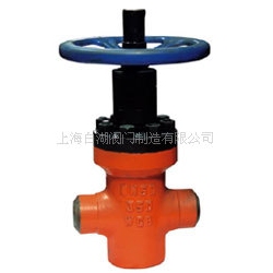 白湖阀门KZ63Y抗硫平行式闸阀(焊接) 油田专用平板闸阀