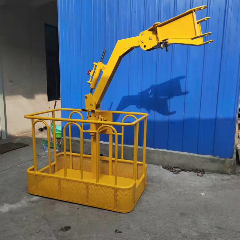 高空作业吊车吊篮 1.2米机械式吊车吊篮 1.5米旋转吊篮吊框