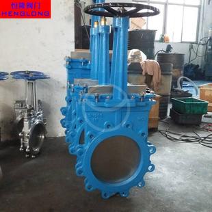 厂家直销现货特价手动刀闸阀DN200手动刀阀手动对夹刀型闸阀