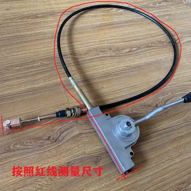 摩托取力翻斗电动三轮车改装拉线档杆速后器高低挡加力桥变手动挂