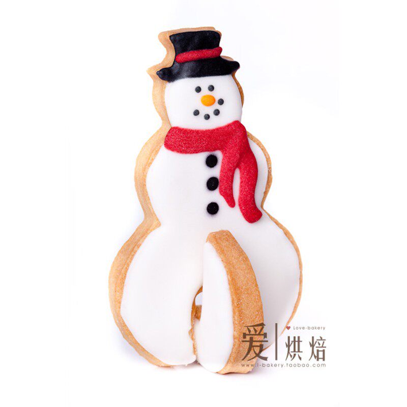 立体圣诞节件套装 圣诞树雪人小鹿雪橇 饼干模具