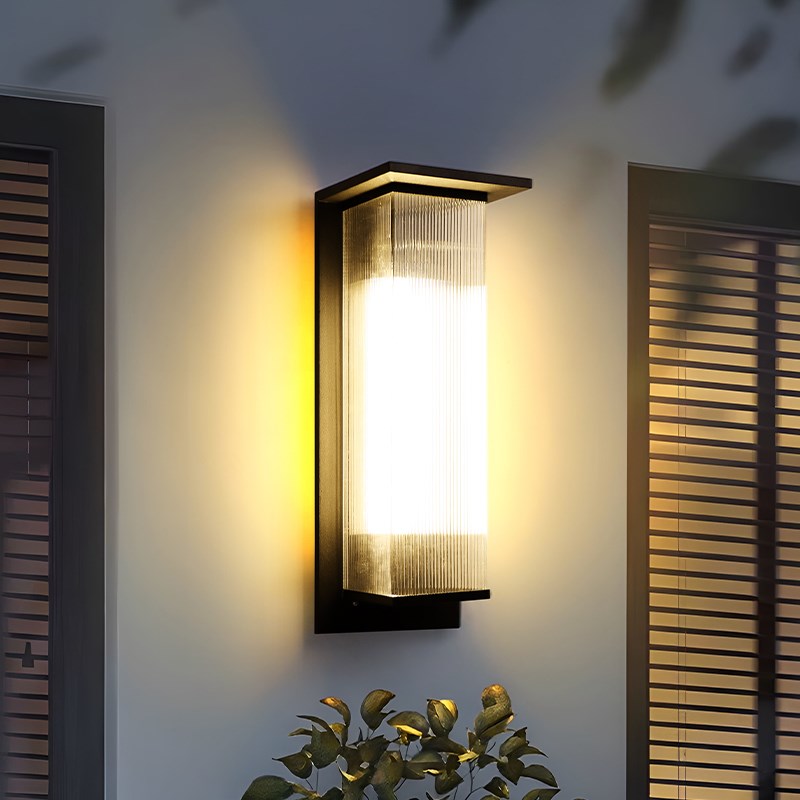 太阳能壁灯防水室外大门别墅花园灯露台院子阳台外墙灯户外庭院灯