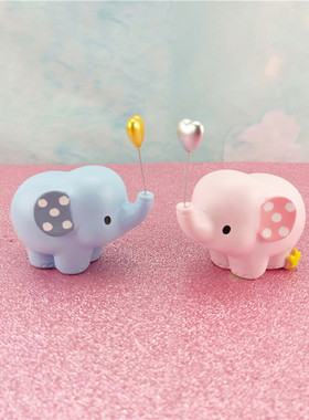 少女心小爱心蛋糕烘培装饰品摆件 创意汽车摆件