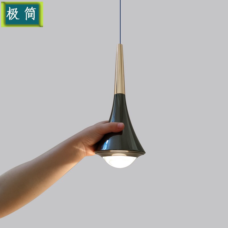 新款卧室床头柜升降触控小吊灯现轻奢吧台书桌伸缩垂线灯