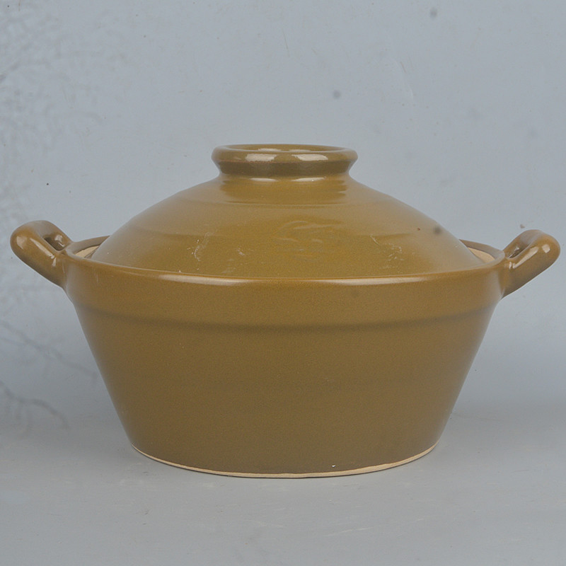 广西土锅纯平底电陶炉明火两用砂锅炖锅陶瓷耐高温明火煲汤炖肉锅