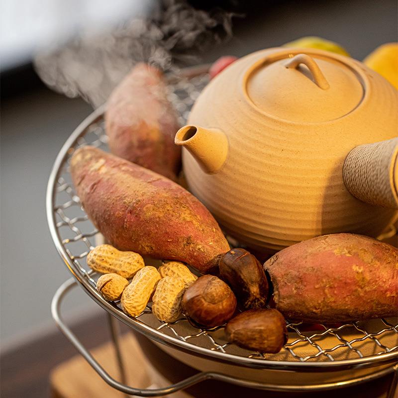 【折扣价】围炉煮茶的炉全套炭炉陶罐家用室外烧烤老式打边炉罐罐