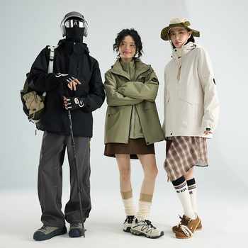 唐狮DESSO秋冬款冲锋衣三合一2025加厚保暖防风防水休闲运动外套实付69.9元到手包邮