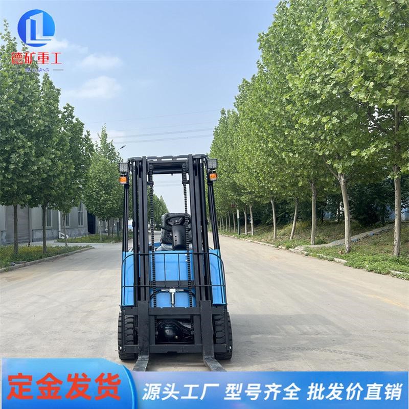 电动叉车2吨仓储库房小型装卸车3吨四轮升降式叉车电动叉车