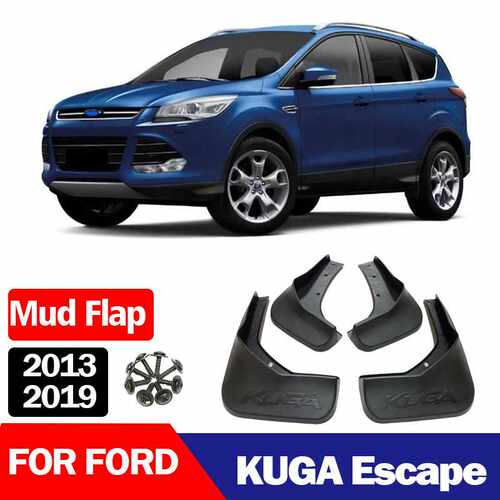适用于13-19福特翼虎挡泥板 KUGA Escape挡泥板 挡泥皮 改装配件