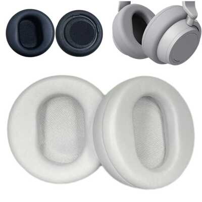 适用微软1代2代Microsoft Surface Headphones耳机套原装耳垫皮套