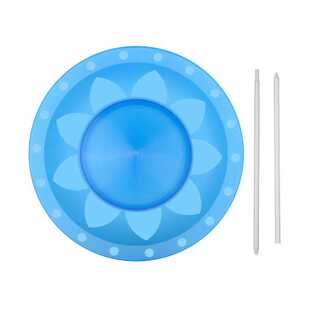 杂技转碟 表演道具 杂技 透明转碟表演杂耍用品舞台演出小丑转盘