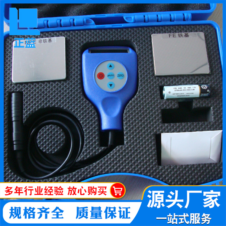 膜厚仪 涡流式涂层膜厚仪 铁基非铁基二合一 油漆涂层检测仪