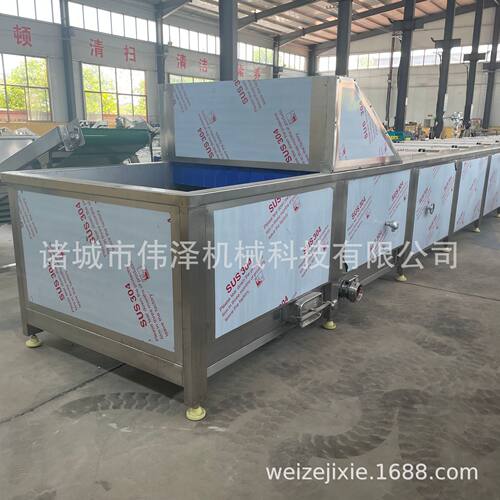 果汁饮料喷淋式杀菌流水线 连续式小龙虾漂烫线巴氏灭菌机