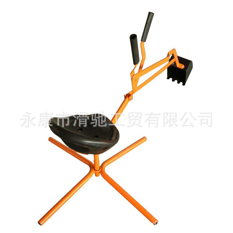 户外挖机玩具可挖雪挖沙手持操控固定底座可换移动轮子