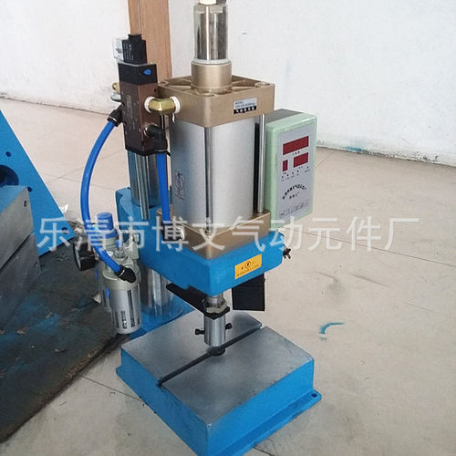 带微电脑控制系统PD-125 800kg 气动压力机 小型台式桌面式
