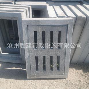 钢筋混泥土钢纤维盖板排水沟盖板雨水篦子下水道盖板水泥篦子