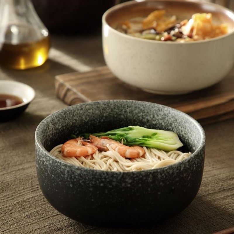 Tableware Ceramic-Bowls Porcelain Ramen Soup Wind-Bowl-Inch