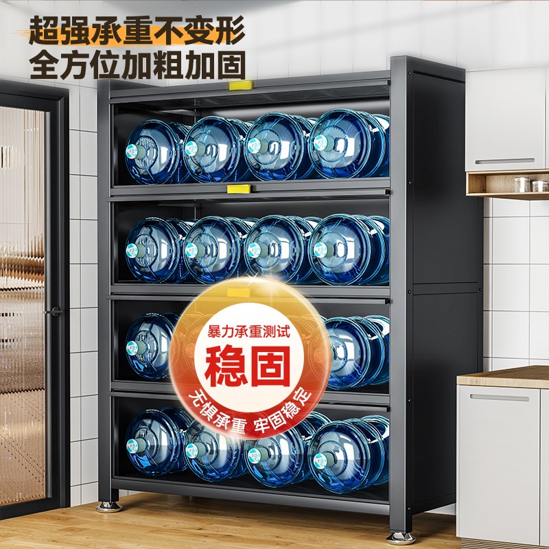 家用钢制收纳柜多层防尘置物柜子阳台防晒储物柜卧室斗柜简易衣柜