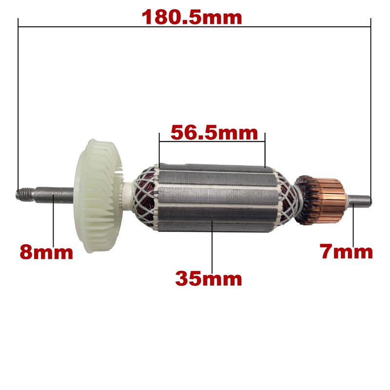 适用于博世角磨机GWS15-125CIE Armature 转子 锚 电枢 电机配件