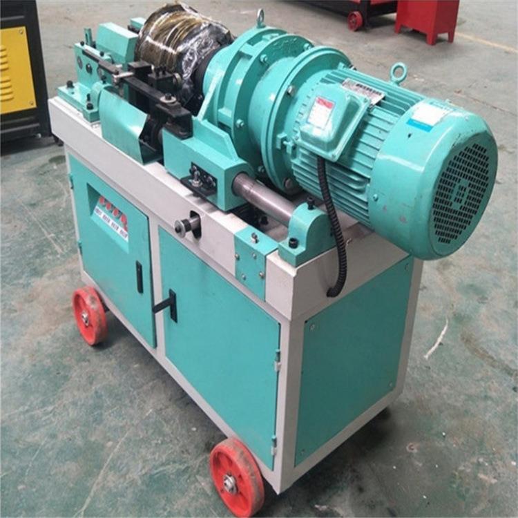 钢筋剥肋套丝机 建筑工地直螺纹钢筋滚丝机 自动车丝机