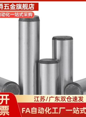 圆柱销MMS销钉精密MS4-6 8 10 12 15 30 35 40455060直杆型定位