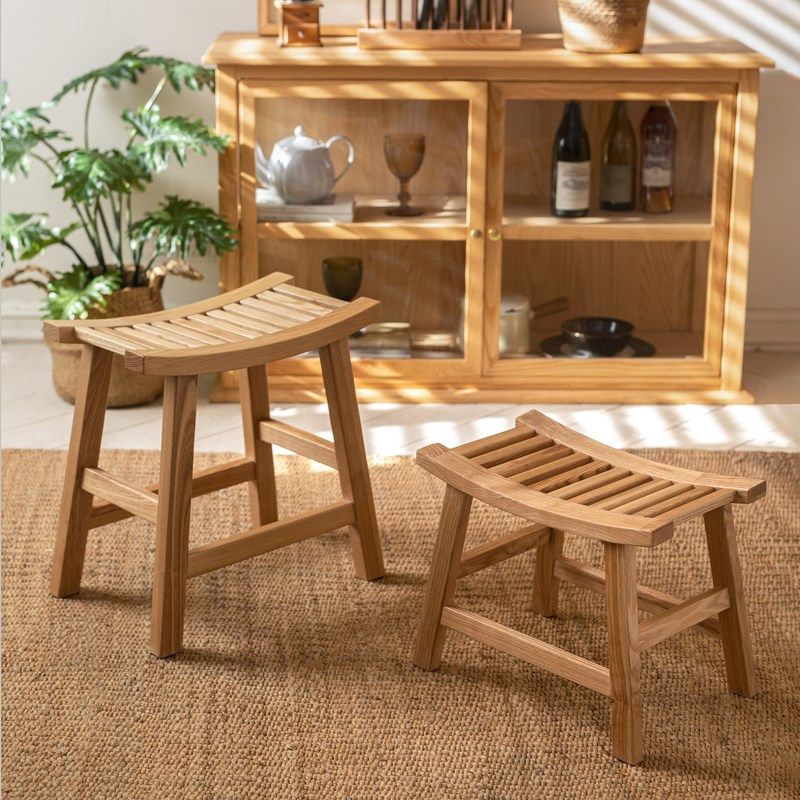 岩璞实木小凳子家用矮凳马鞍凳儿童凳餐凳客厅沙发凳换鞋凳茶几凳,住宅家具,矮凳,淘宝优惠券,粉丝福利购,淘宝优惠卷