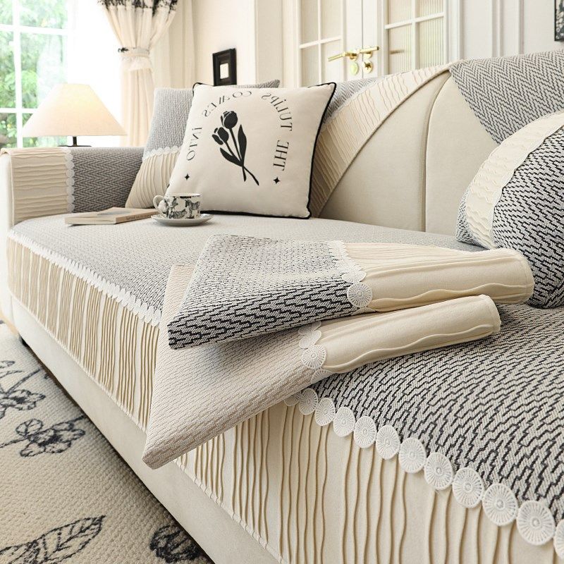 新款坐垫防滑毯子奶油风皮沙发套罩高档盖布,居家布艺,沙发垫,淘宝优惠券,粉丝福利购,淘宝优惠卷