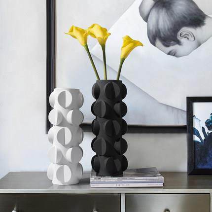 现代几何螺旋抽象花瓶插花花器样板房间轻奢售楼处软装饰品摆件,橡塑材料及制品,亚克力管/有机玻璃管,淘宝优惠券,粉丝福利购,淘宝优惠卷