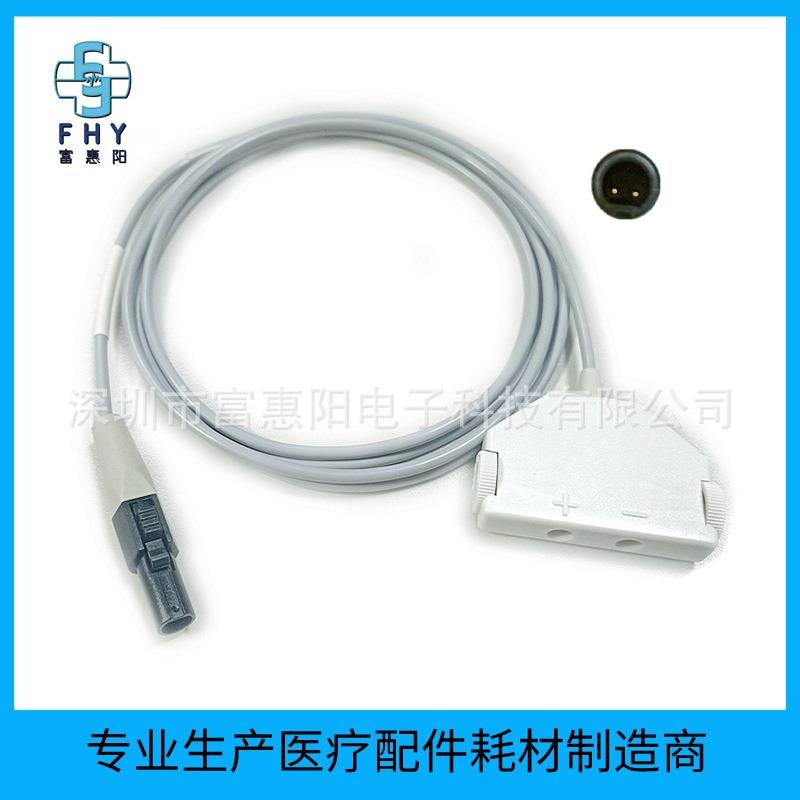 兼容美敦力5433A5433V体外临时起搏器连接线适用539253185348