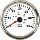 85mm指针气压式 速度表35MPH55MPH65MPH船只改装 通用仪表