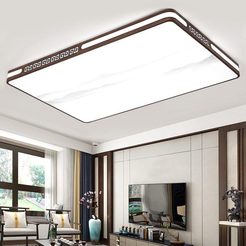 新中式中国风客厅灯套餐长方形餐厅卧室灯具简约大气,家装灯饰光源,客厅吸顶灯,淘宝优惠券,粉丝福利购,淘宝优惠卷