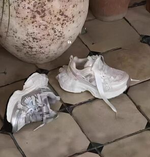 5976实体品牌重工女童蕾丝加厚网面运动鞋个性公主鞋