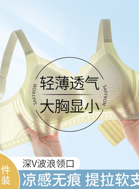 香蜜闺秀大胸显小内衣女