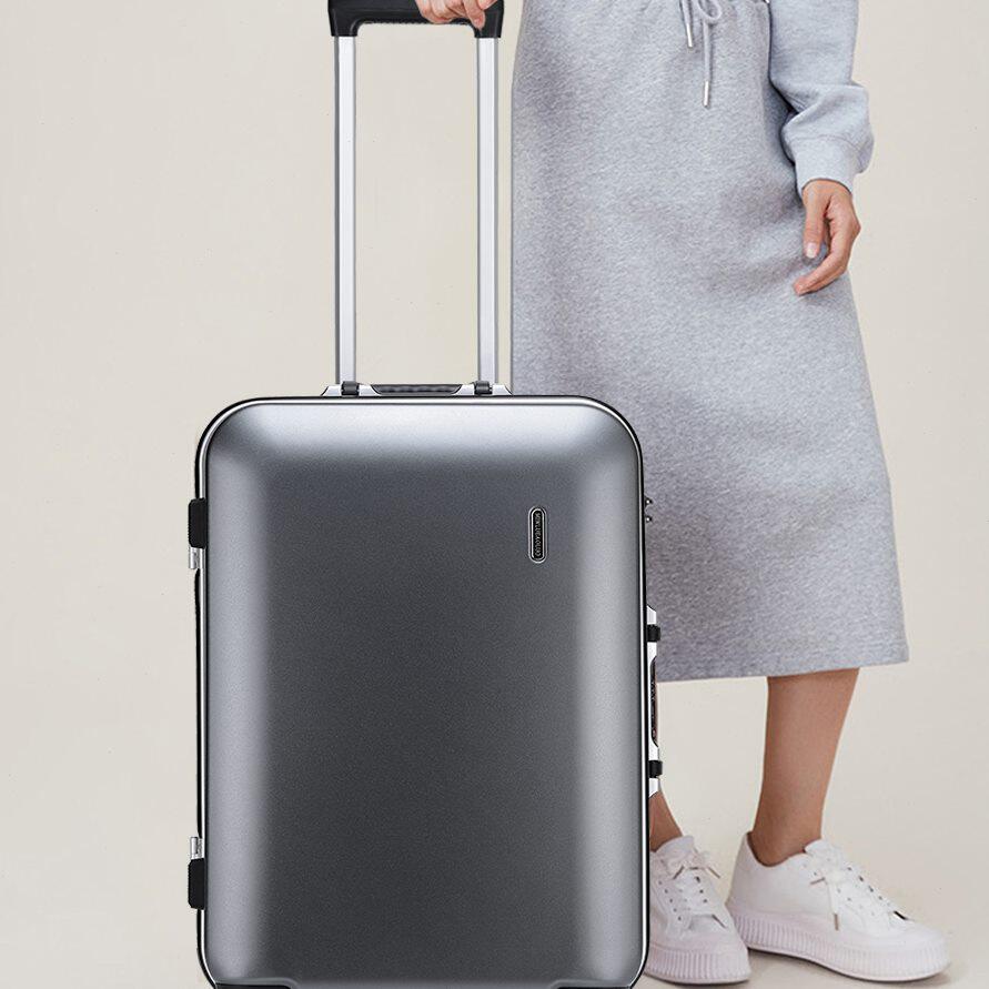 登机箱铝框旅行箱女22寸行李箱旅行箱