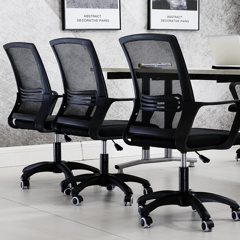 转椅网布商务网格职员会议升降培训椅椅现代简约旋转电脑椅家用