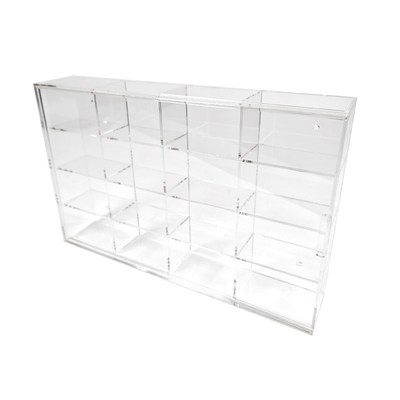 亚克格子茶具收纳盒杯架紫砂壶展示架茶壶柜桌面置物架透明多宝阁