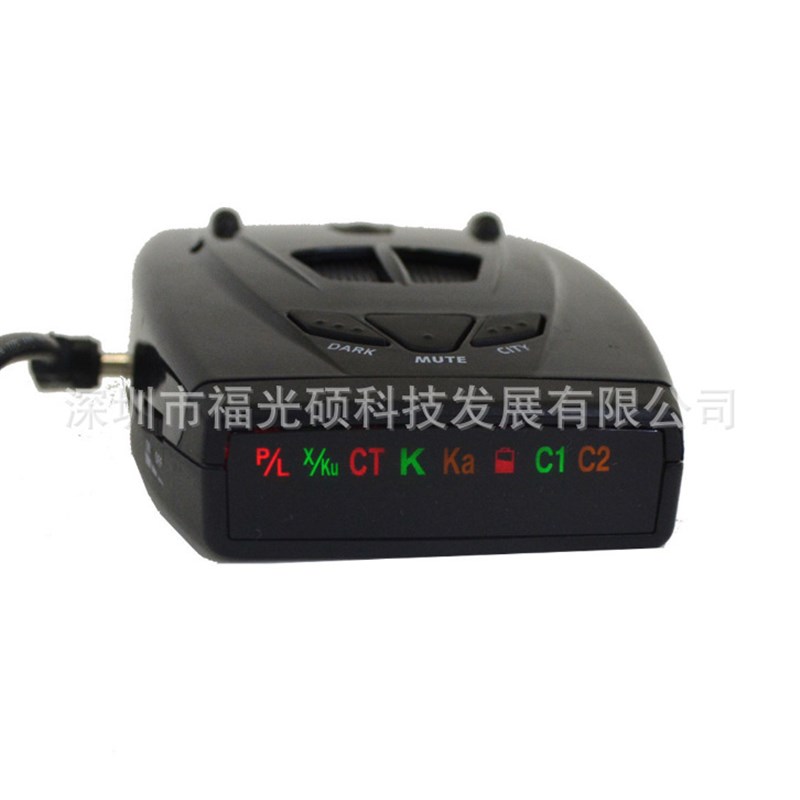 跨境货源STR535汽车电子狗车载预警仪流动测速仪雷达探测仪器