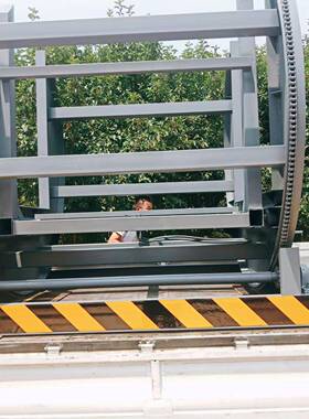 睿丰3吨液压升降平台翻板机U型任意角度翻面机90-180度旋转