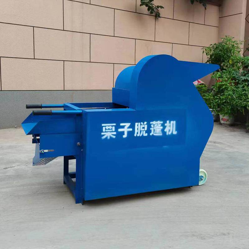 新款板栗脱蓬机家用小型板栗剥刺壳机油栗去蓬机