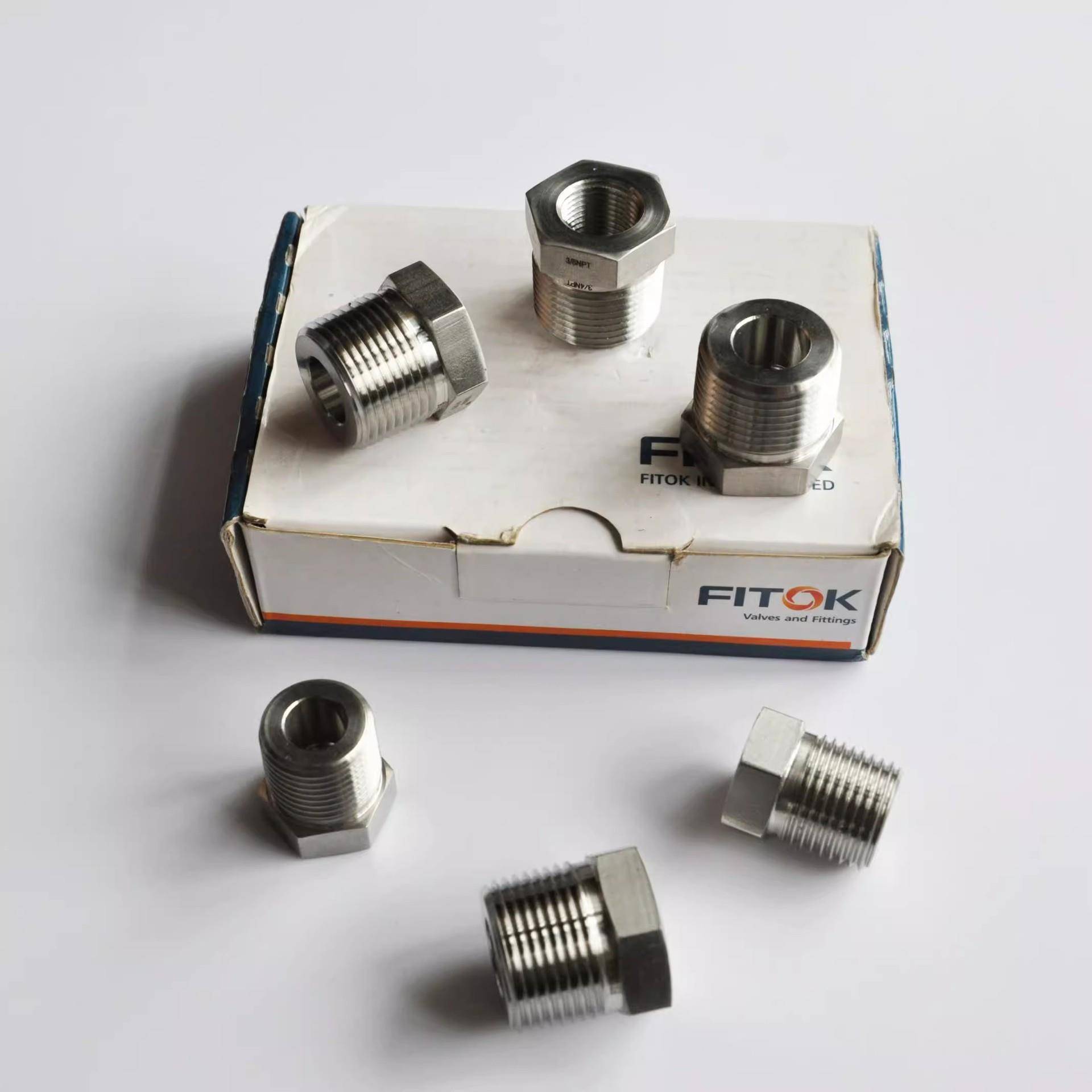 飞托克/FITOK补芯异径接头3/8FNPT转3/4MNPT